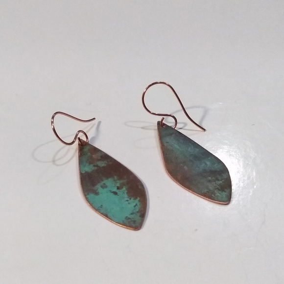 Jewelry - NWOT Designer's Collection Copper Earrings.